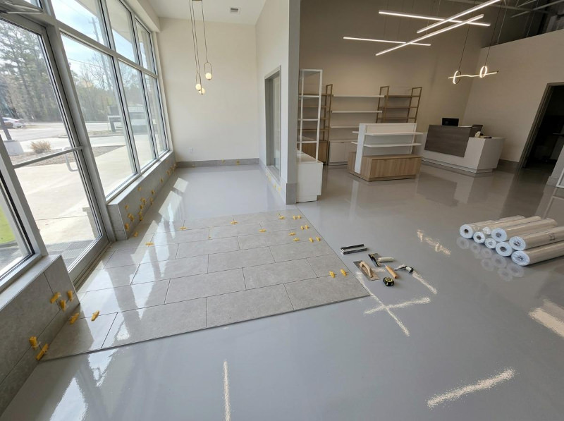 Epoxy flooring in Guelph-Waterloo
